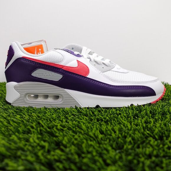 Nike Air Max 90 III Eggplant White Purple Mens Shoes Size 11.5 CW1360 100